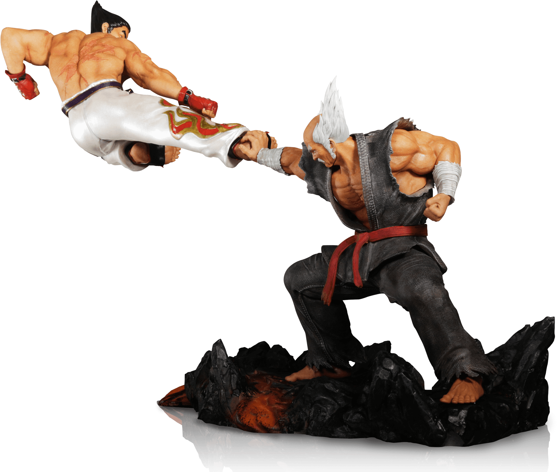 Kazuya Kicking Heihachi Immortalized In Tekken 7 Collector's - Tekken 7 - Collector's Edition Ps4 (2094x1675), Png Download