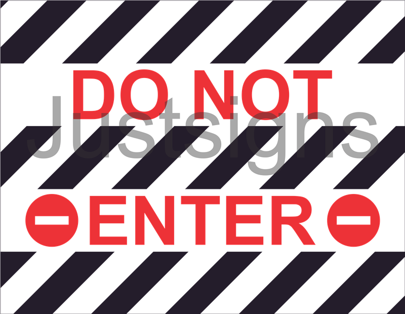 Do Not Enter Png (800x620), Png Download