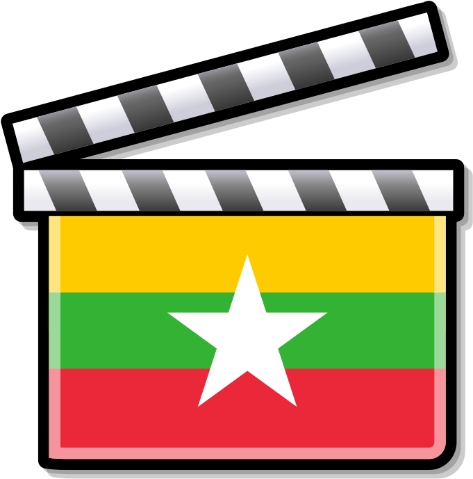 Myanmar Film Clapperboard - Icon (768x768), Png Download