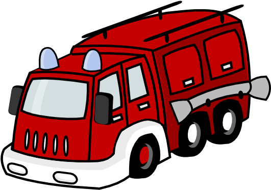 Fire Engine Clipart - Fire Station Clip Art (540x594), Png Download