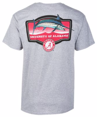 Ncaa Alabama Crimson Tide Guy Harvey Master's Mens - Alabama Crimson Tide Football (479x404), Png Download