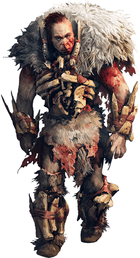 Ull - Far Cry Primal Personnage (449x829), Png Download