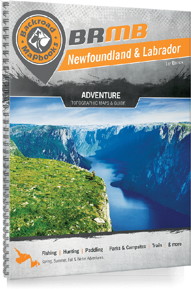 Newfoundland & Labrador - Backroad Mapbooks - Newfoundland & Labrador - Backroad (750x1000), Png Download