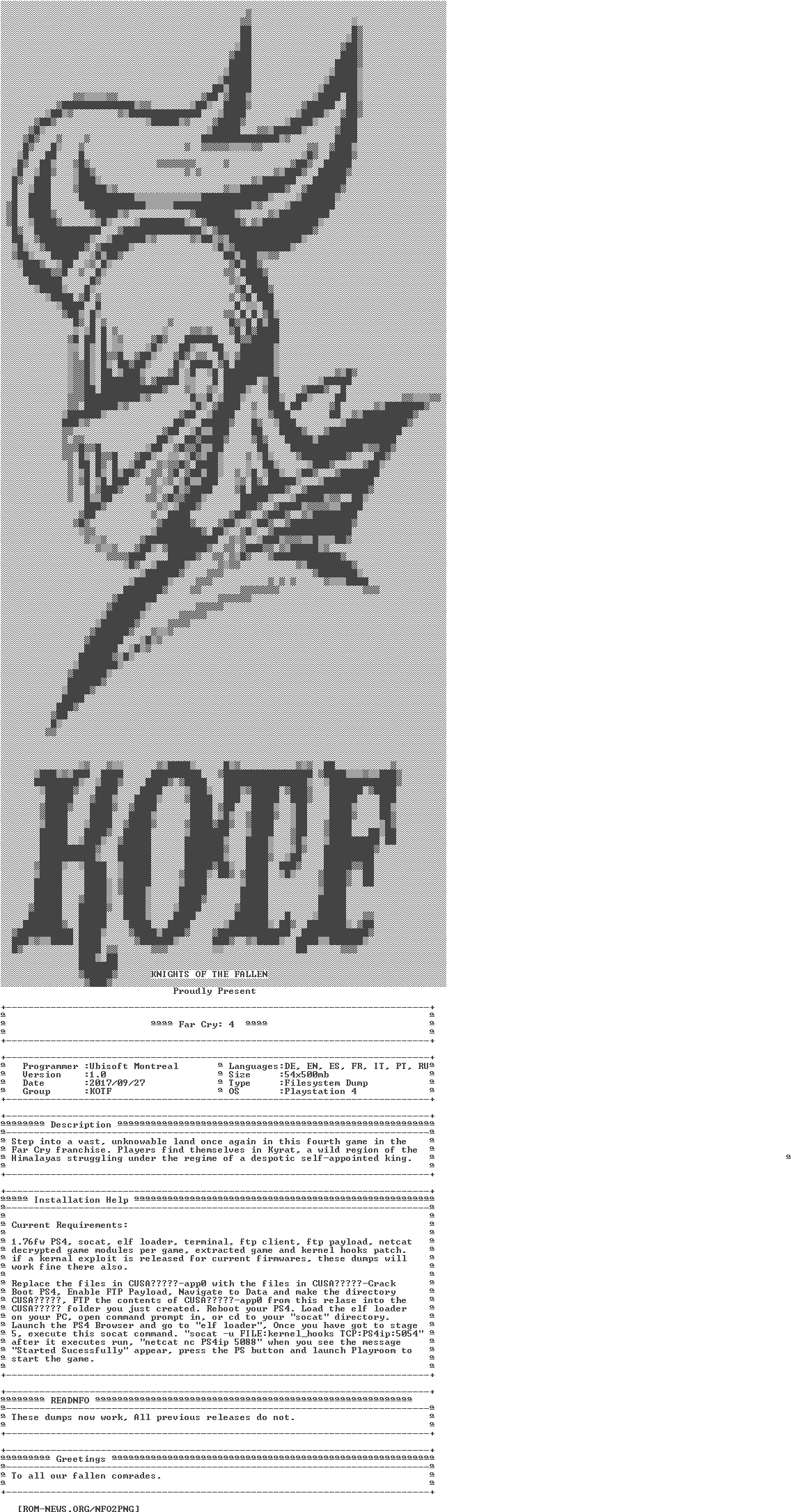 Far - Cry - 4 - Readnfo - Multi7 - Ps4-kotf - - Far Cry 4 (1136x2184), Png Download