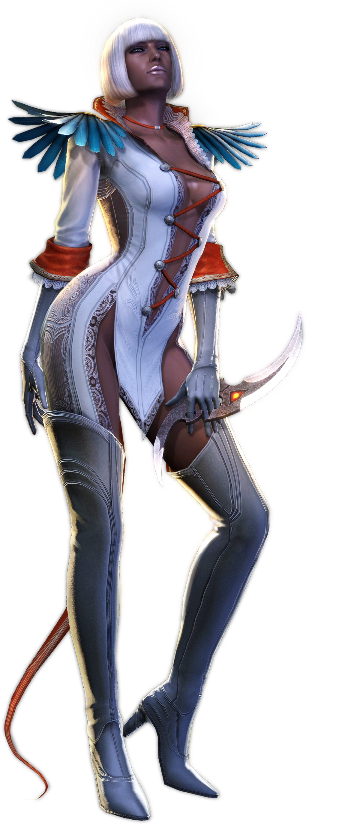 01 Of - Devil May Cry Gloria (1130x2750), Png Download