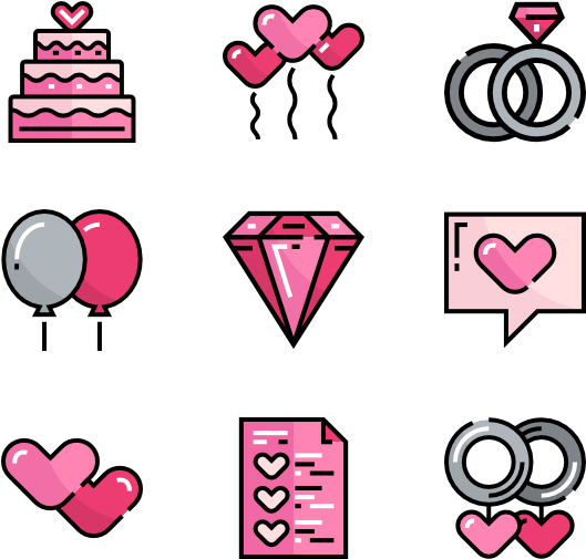 Just Married - Married Icon Png (600x564), Png Download