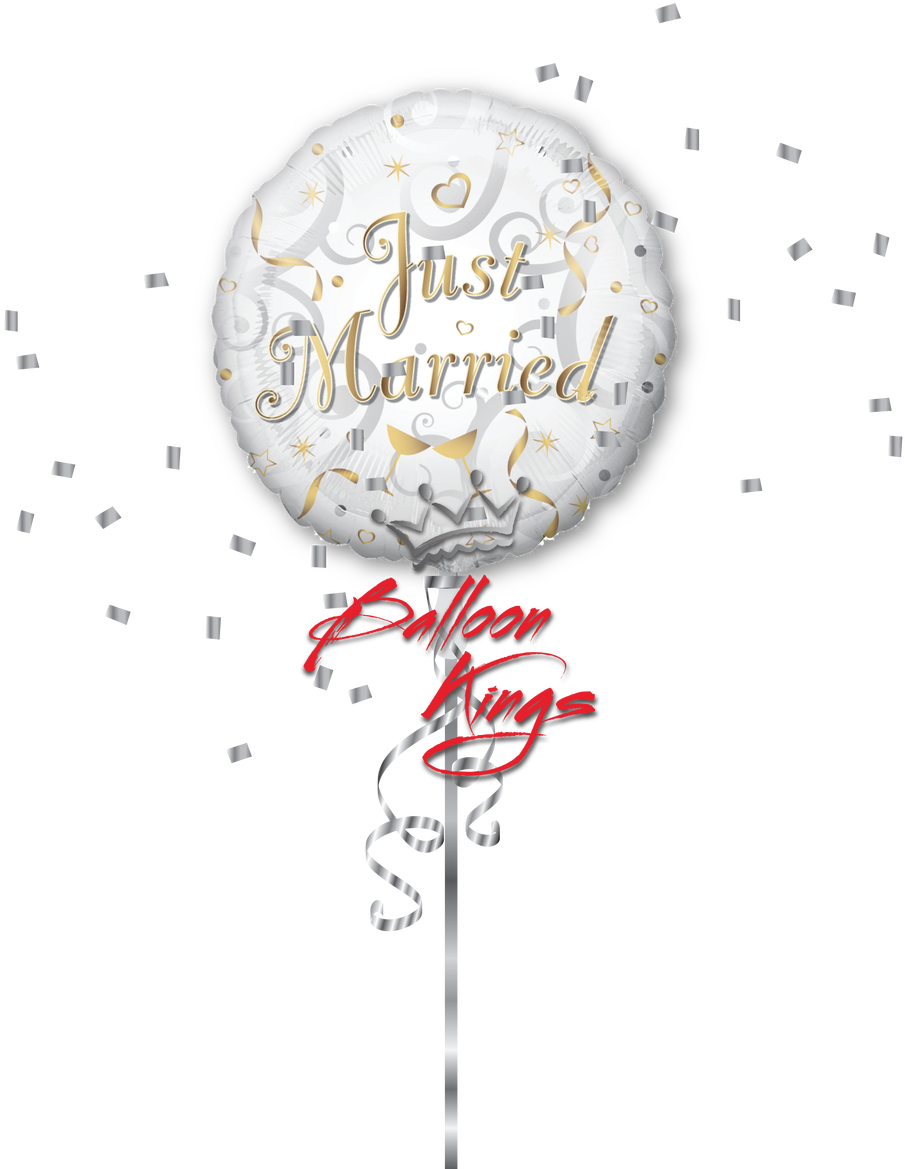 Just Married - Mothers Day Balloon Png Png (1068x1280), Png Download