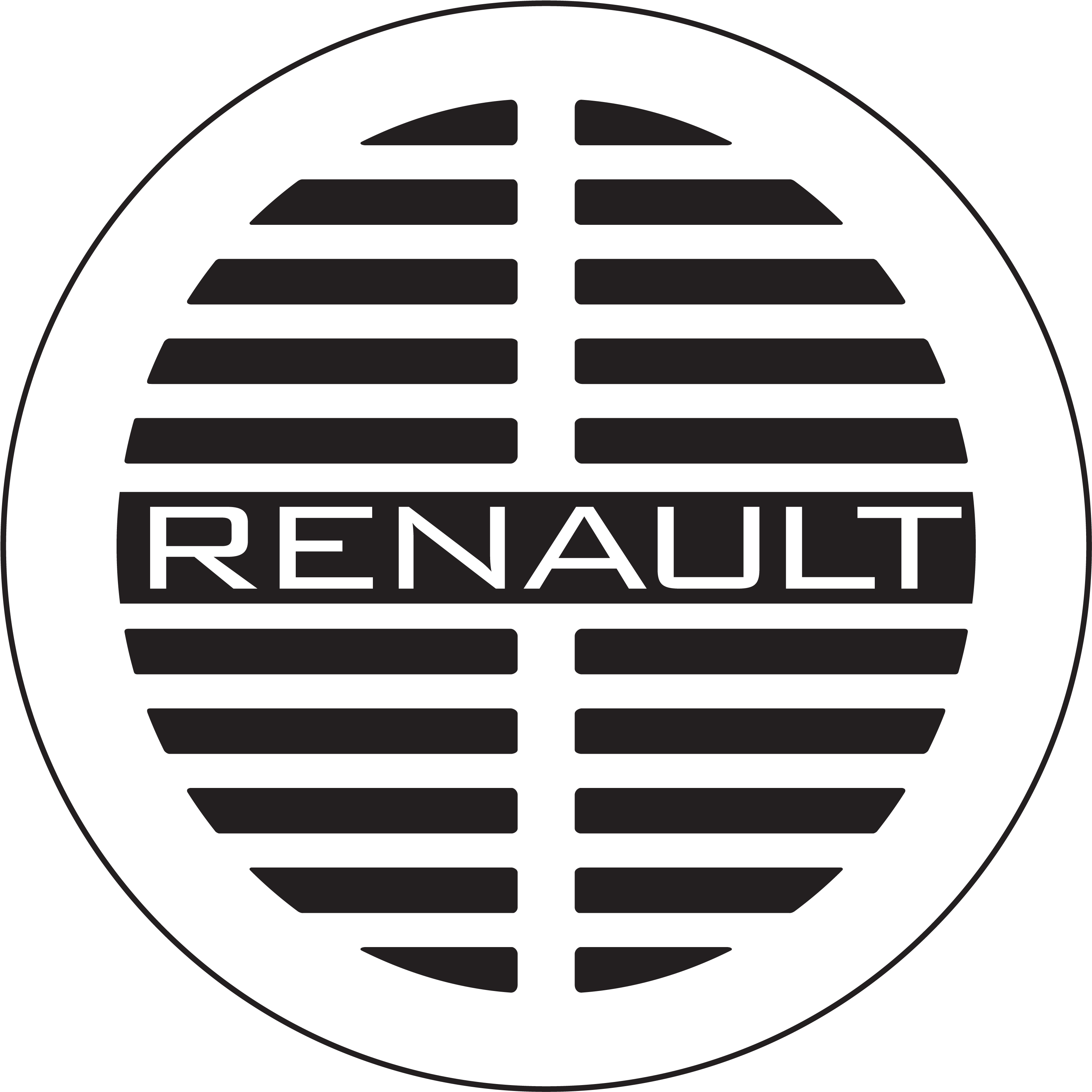 Fichierlogo Renault 1923png Wikip233dia - Circle (3190x3190), Png Download