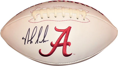 Nick Saban Autographed Alabama Crimson Tide Logo Football - C. J. Mosley Autographed Alabama Crimson Tide Logo (500x500), Png Download
