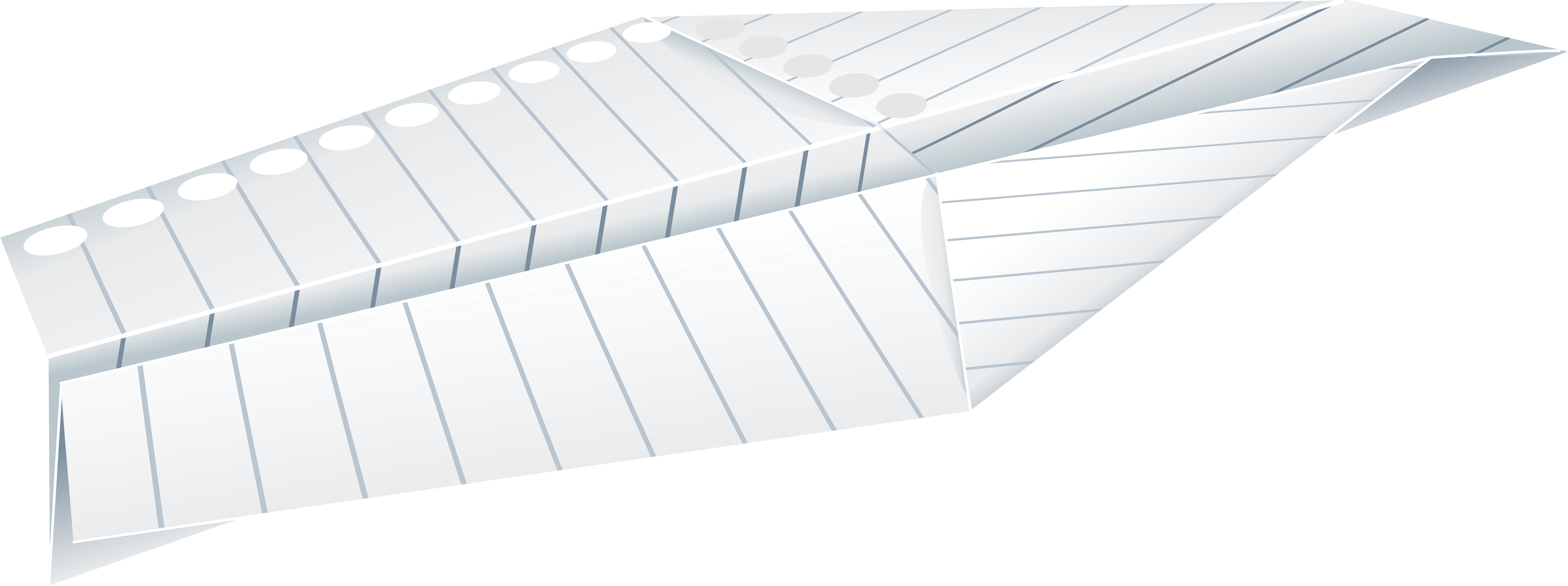 Paper Airplane Png (8000x3131), Png Download