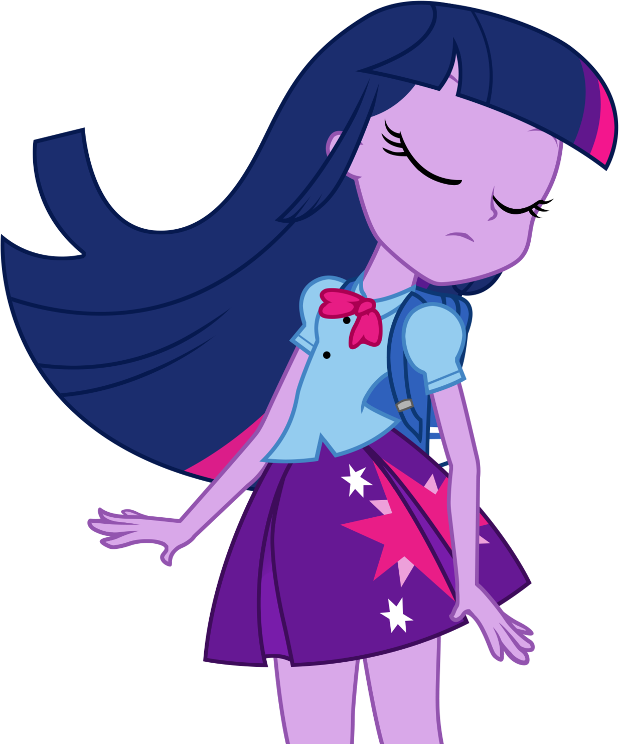 Human Twilight Sparkle Images Twilight Sparkle Human - Gambar My Little Pony Twilight (1280x1517), Png Download
