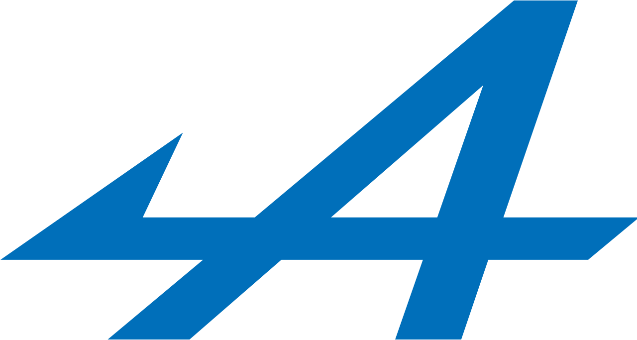 Alpine Renault Logo - Renault Alpine Logo (1280x683), Png Download