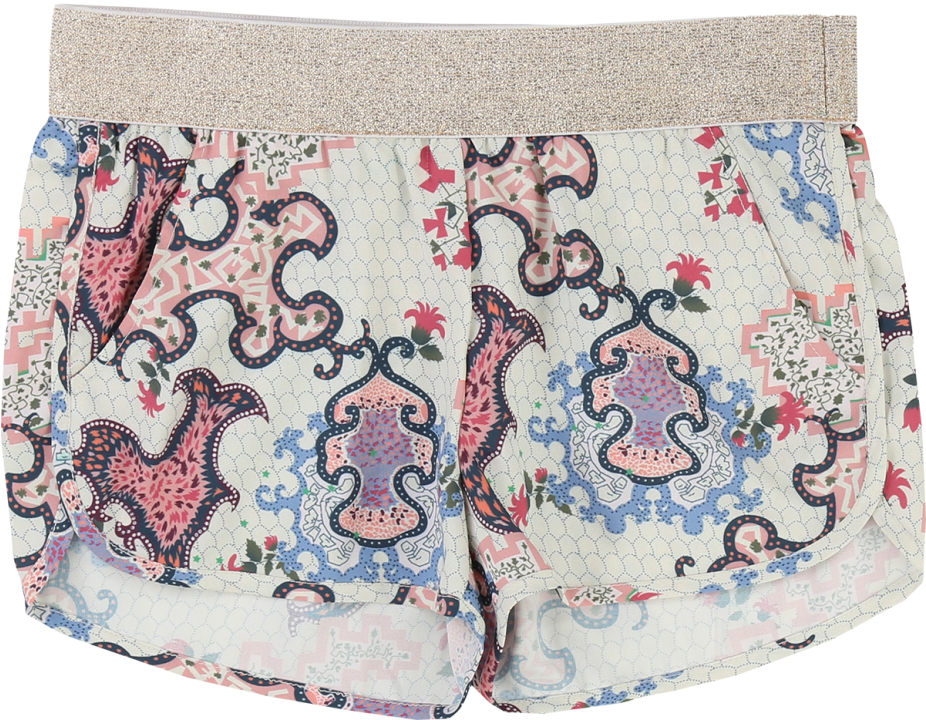 Zadig & Voltaire Kids Fancy Short Trousers Aop - Board Short (960x720), Png Download