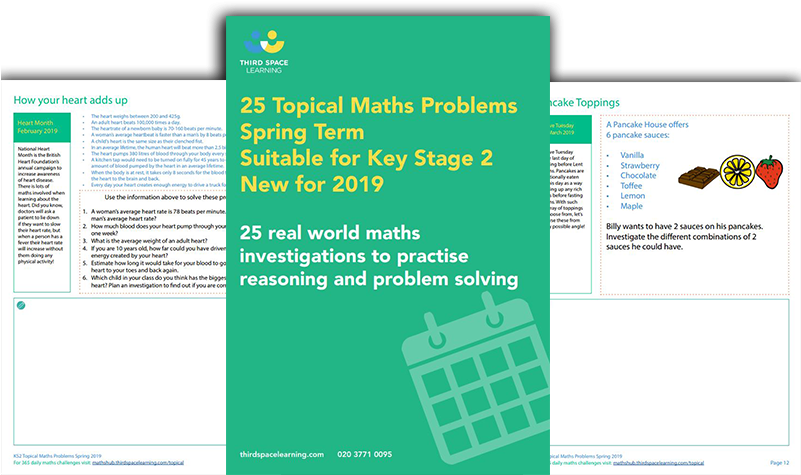 25 Great Ideas For Fun Maths Lessons, Linked To Calendar - Problem Solving (800x496), Png Download