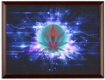 Alf ﻿sublimation Wall Plaque - Wallpaper (580x580), Png Download