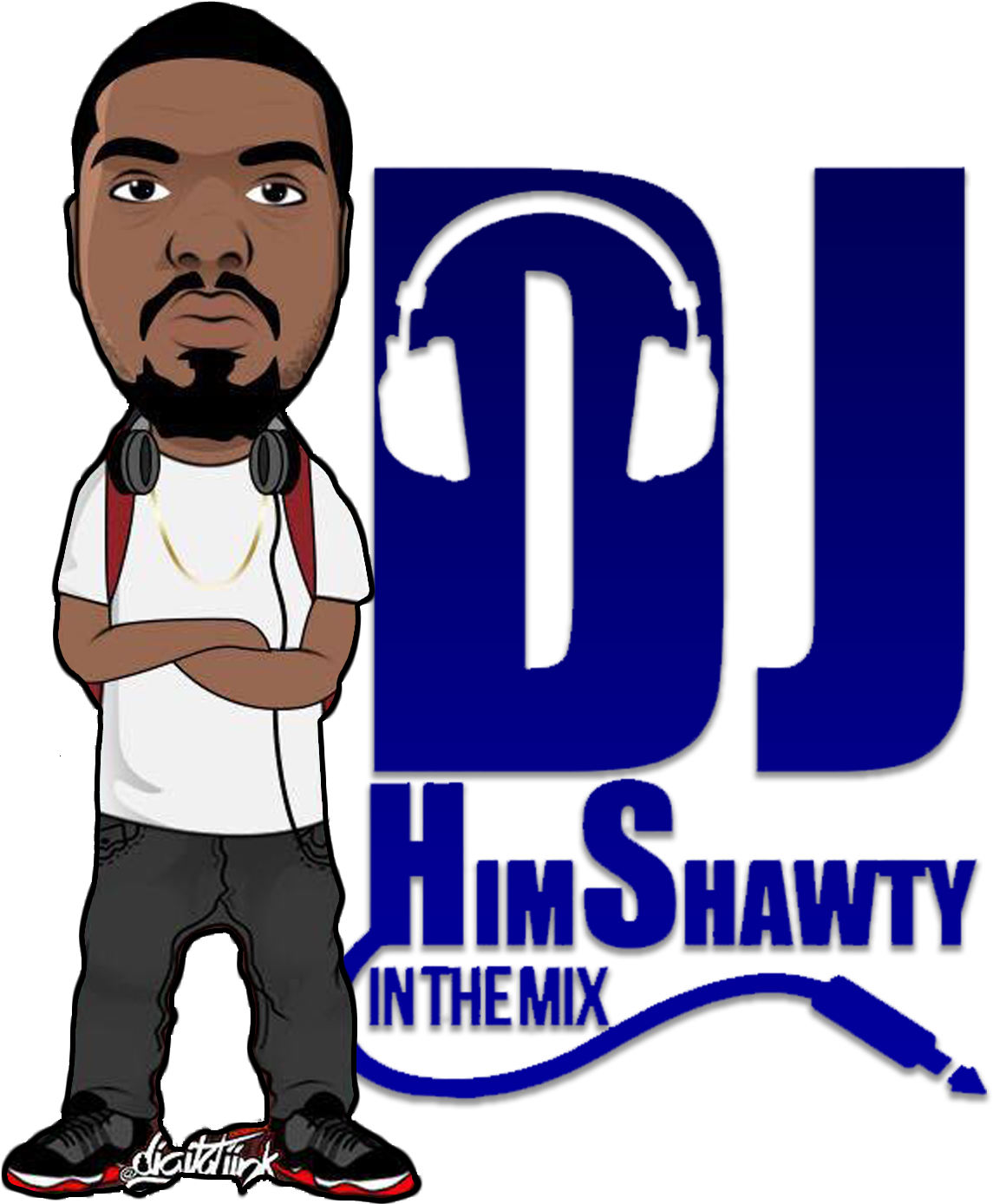 Himshawty Is My Dj Dj Himshawty Front Cover - Headphones (1600x1600), Png Download