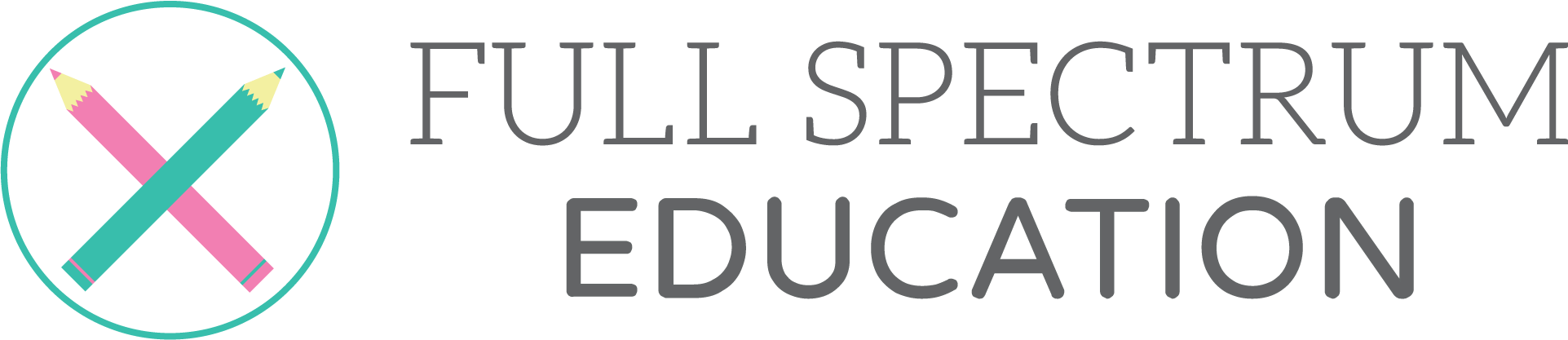 Full Spectrum Education Logo - Sign (1923x417), Png Download