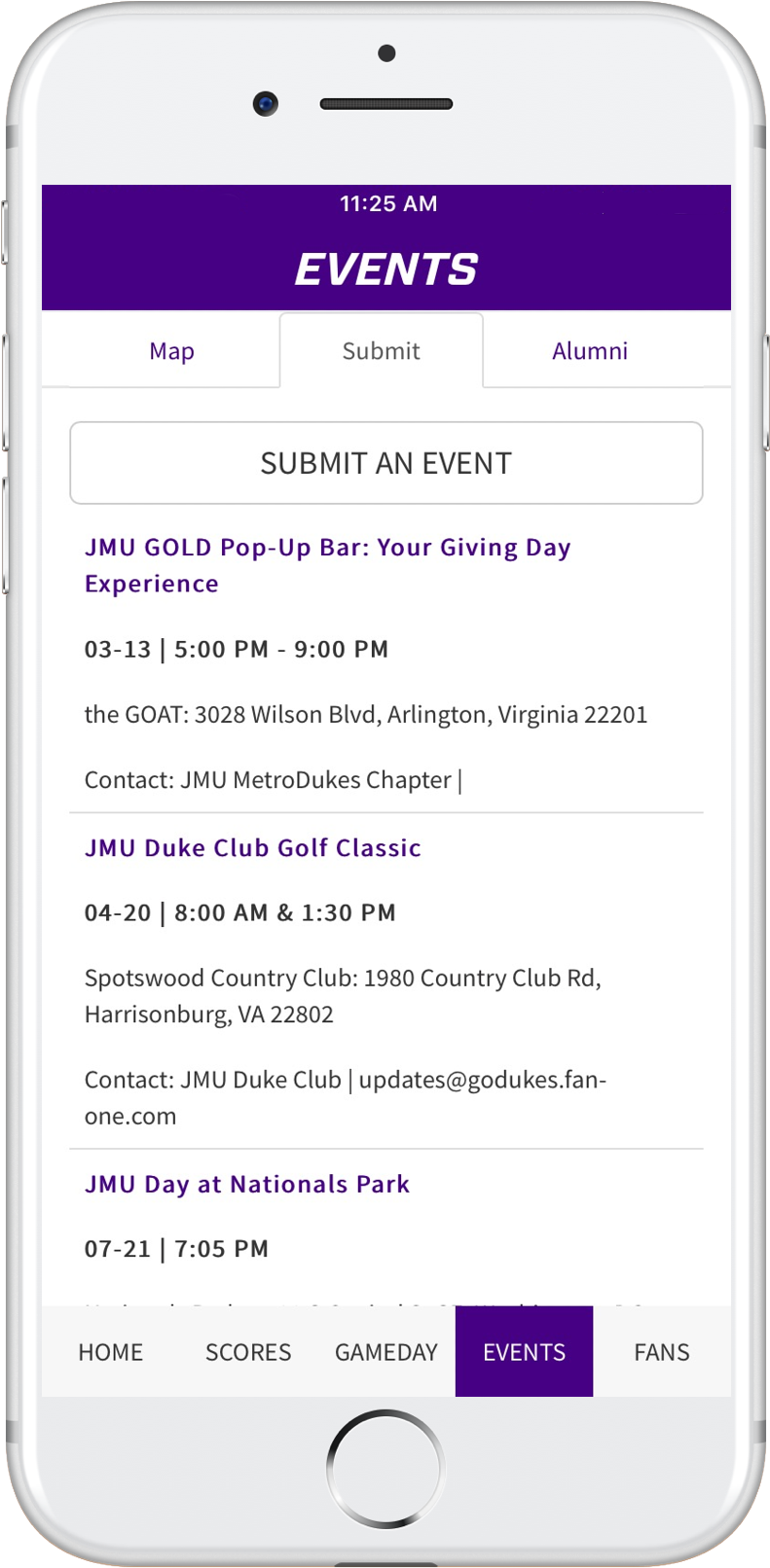 Events List - Iphone (2000x2000), Png Download