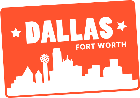 Zeel Passport Stamp - Dallas Fort Worth Logo (675x675), Png Download