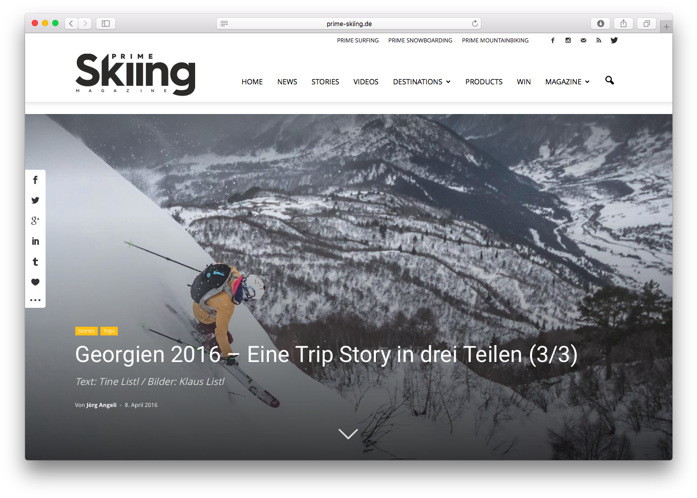 Публикация О Гудаури Тревел В Http - Skiing (1376x985), Png Download