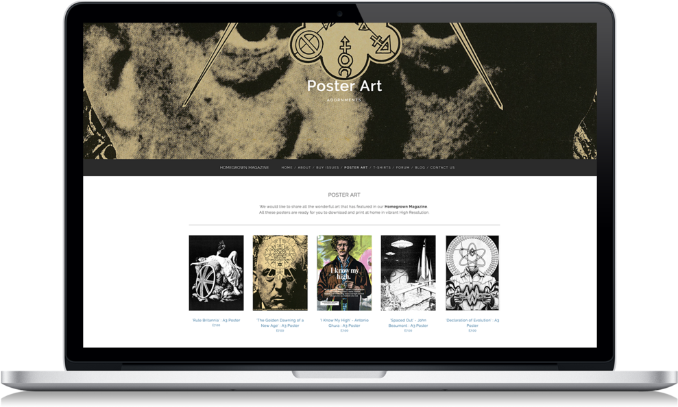 Website Shops For Poster Sales - Graphic Design (1000x605), Png Download