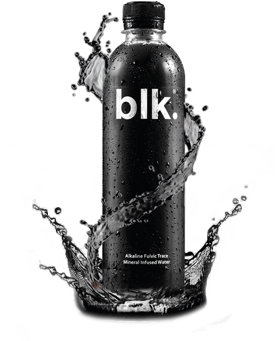 Blk - Water - Glass Bottle (551x683), Png Download