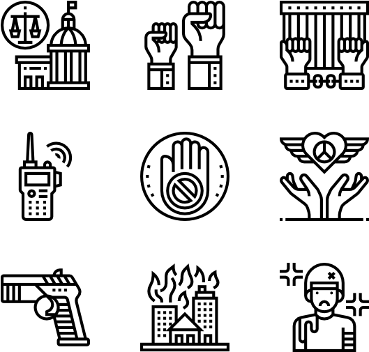 Protest - Astronaut Icon (600x564), Png Download