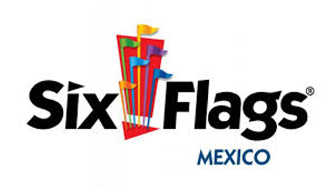 Paquete Six Flags - Six Flags (1328x342), Png Download