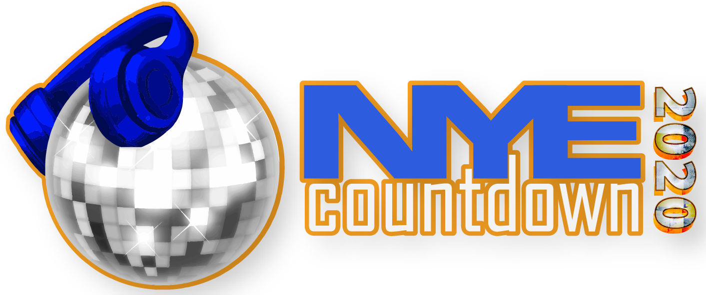 Nye Countdown For Djs, Vjs, Nightclubs - Graphic Design (1413x591), Png Download