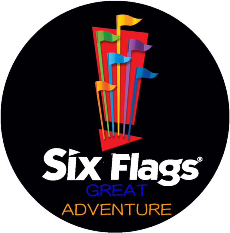 Six Flags Great Adventure Holiday In Park Tickets $28 - Six Flags (800x800), Png Download