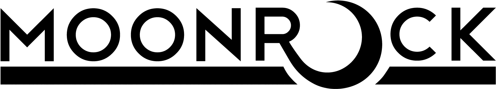 Moon Rock Creative - Moon Rock Logo (1900x508), Png Download