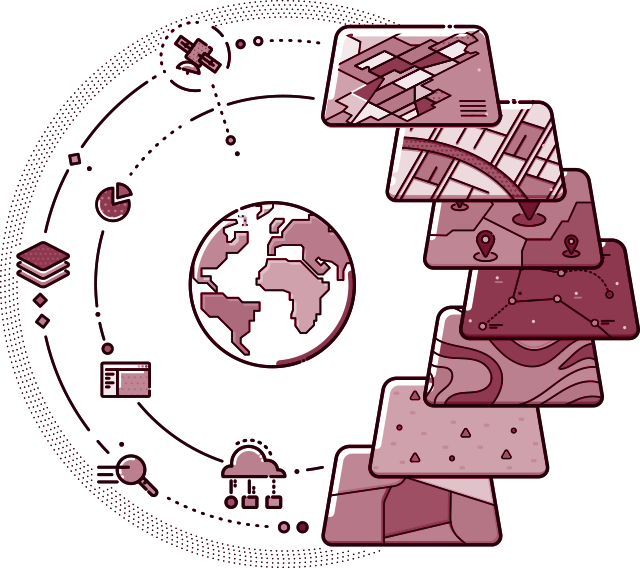 Spatial Data (640x568), Png Download