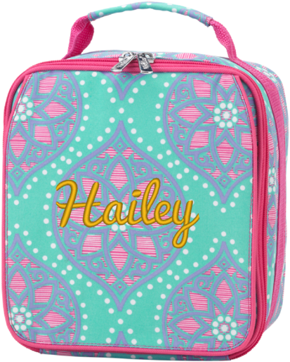 Personalized 9" Lunch Bag Insulated Thermal Lunchbox - Lunchbox (600x600), Png Download