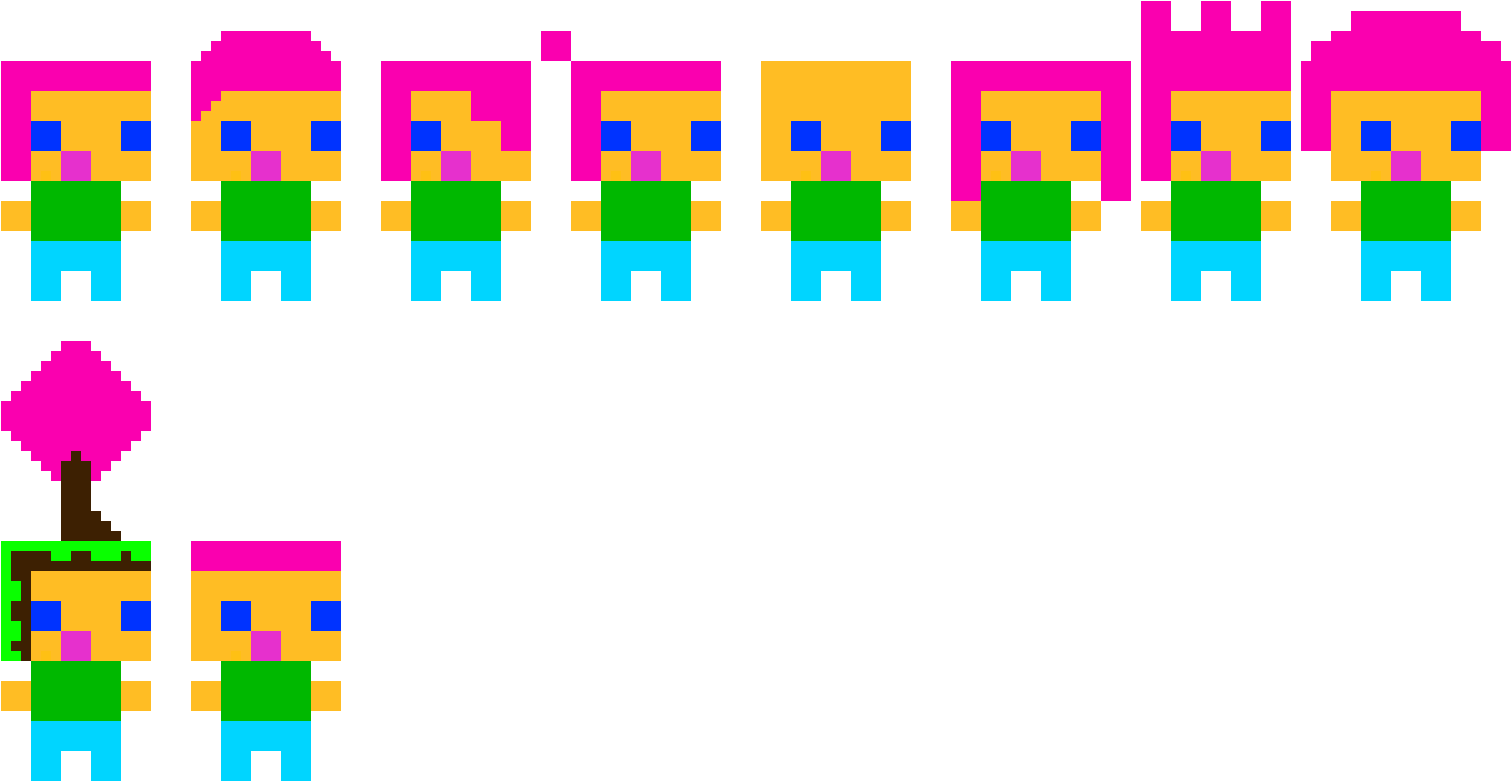 Male Pink Hair (1760x830), Png Download