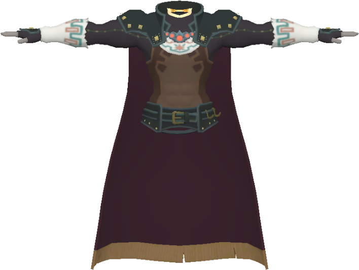 Download Zip Archive - Ganondorf Armor Breath Of The Wild (750x650), Png Download