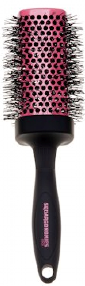 Denman - Dsq5c - Jumbo Pink - Squargonomic Brush 53 - Squargonomics Denman Brosse Noir 53mm (1200x1200), Png Download