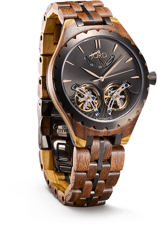Eco-friendly Fathers Day Gift Guide Jord Wood Watch - Jord Wood Watches (590x750), Png Download