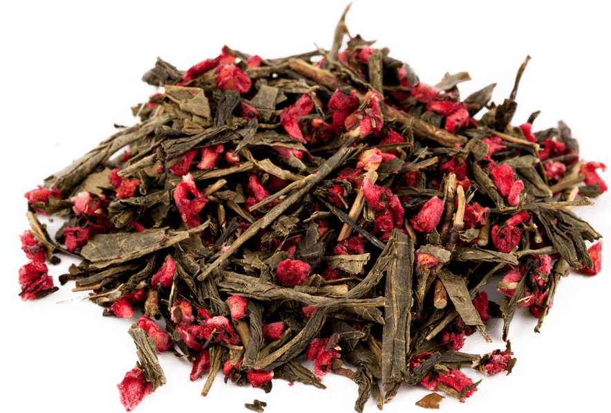 Organic Raspberry Green Tea - Hibiscus (920x596), Png Download
