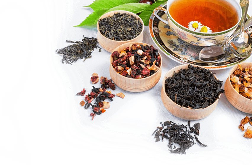 Buy Tea Online, Loose Leaf Tea, Green Tea, Peppermint - Rose Hip (851x559), Png Download