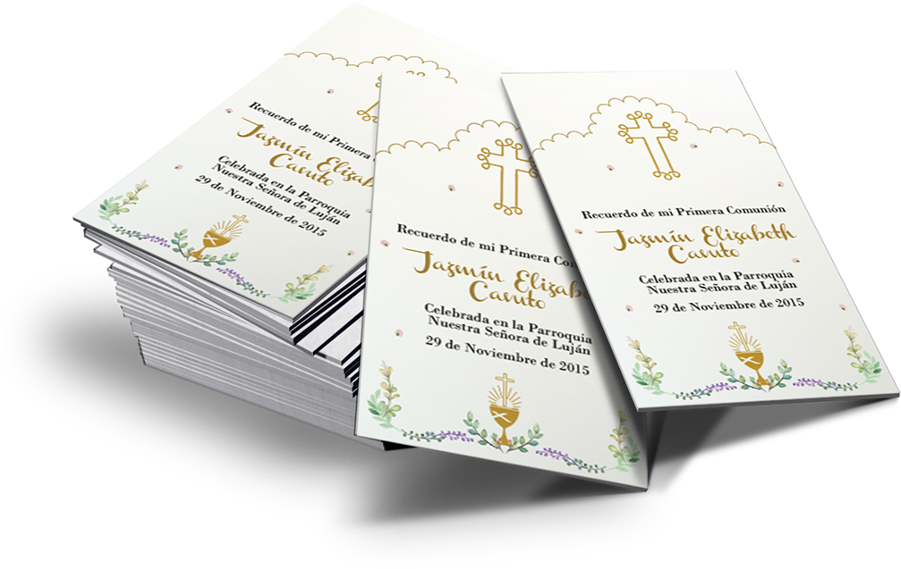 Tarjetas De Comunión - Book (1200x721), Png Download