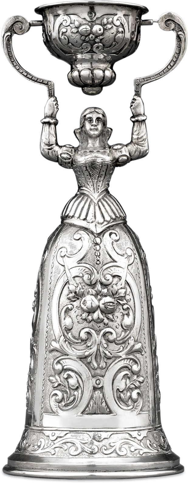 German Silver Wedding Cup - Silver Wedding Cup From Nuremberg (1750x1750), Png Download