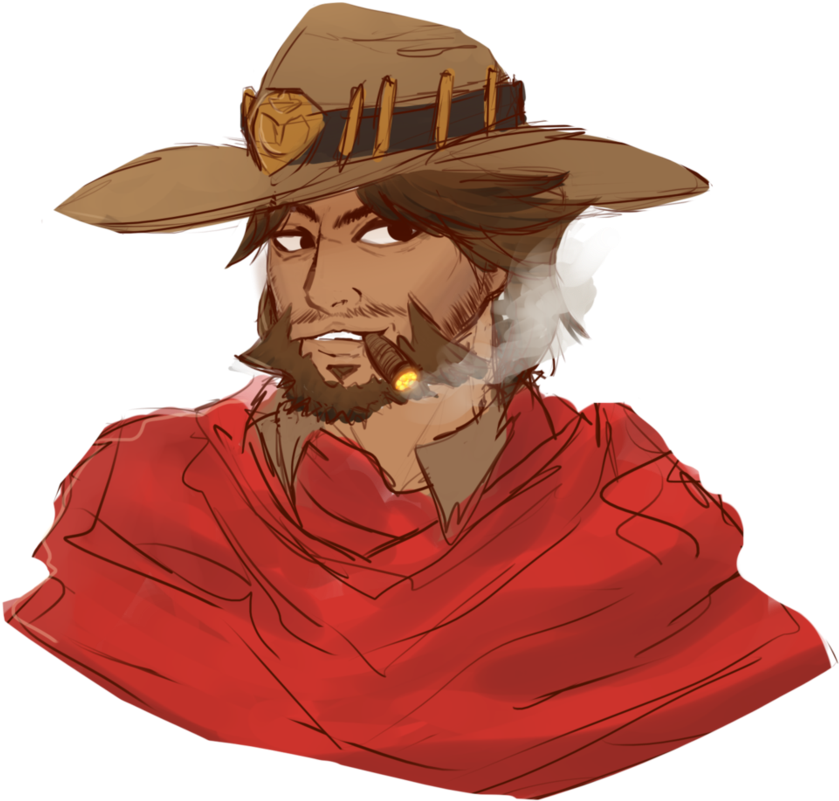 Mccree Hat Png - Illustration (894x894), Png Download