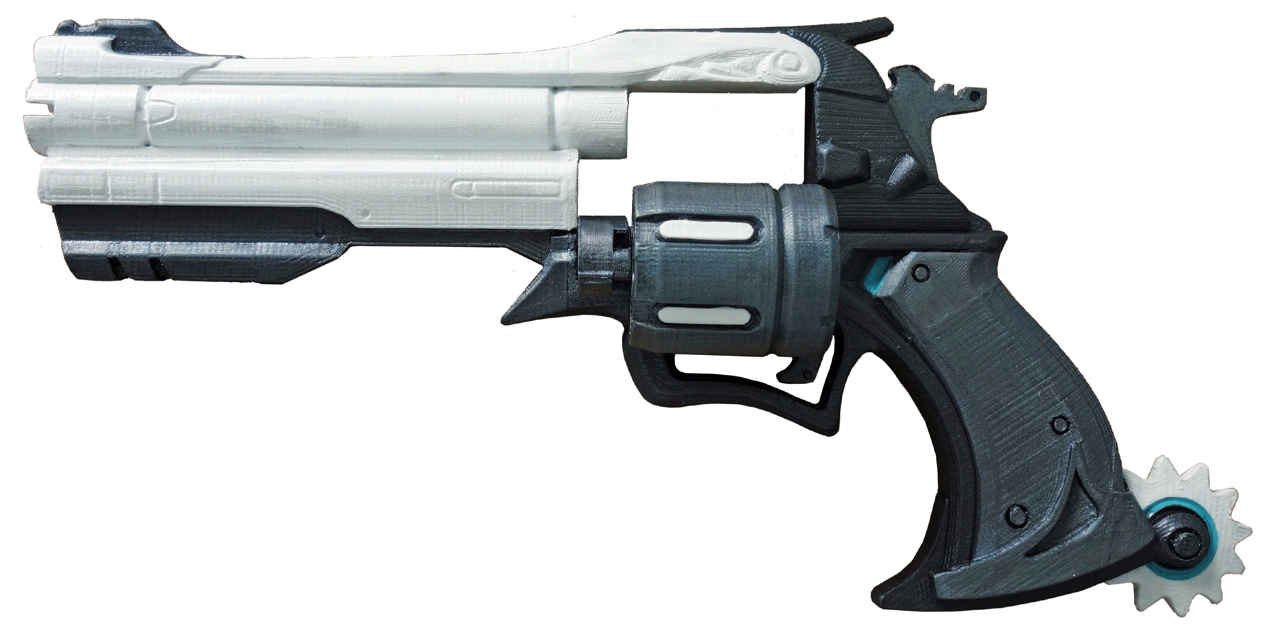 Mccree Peacekeeper Revolver - Mccree Gun Png (2500x2500), Png Download