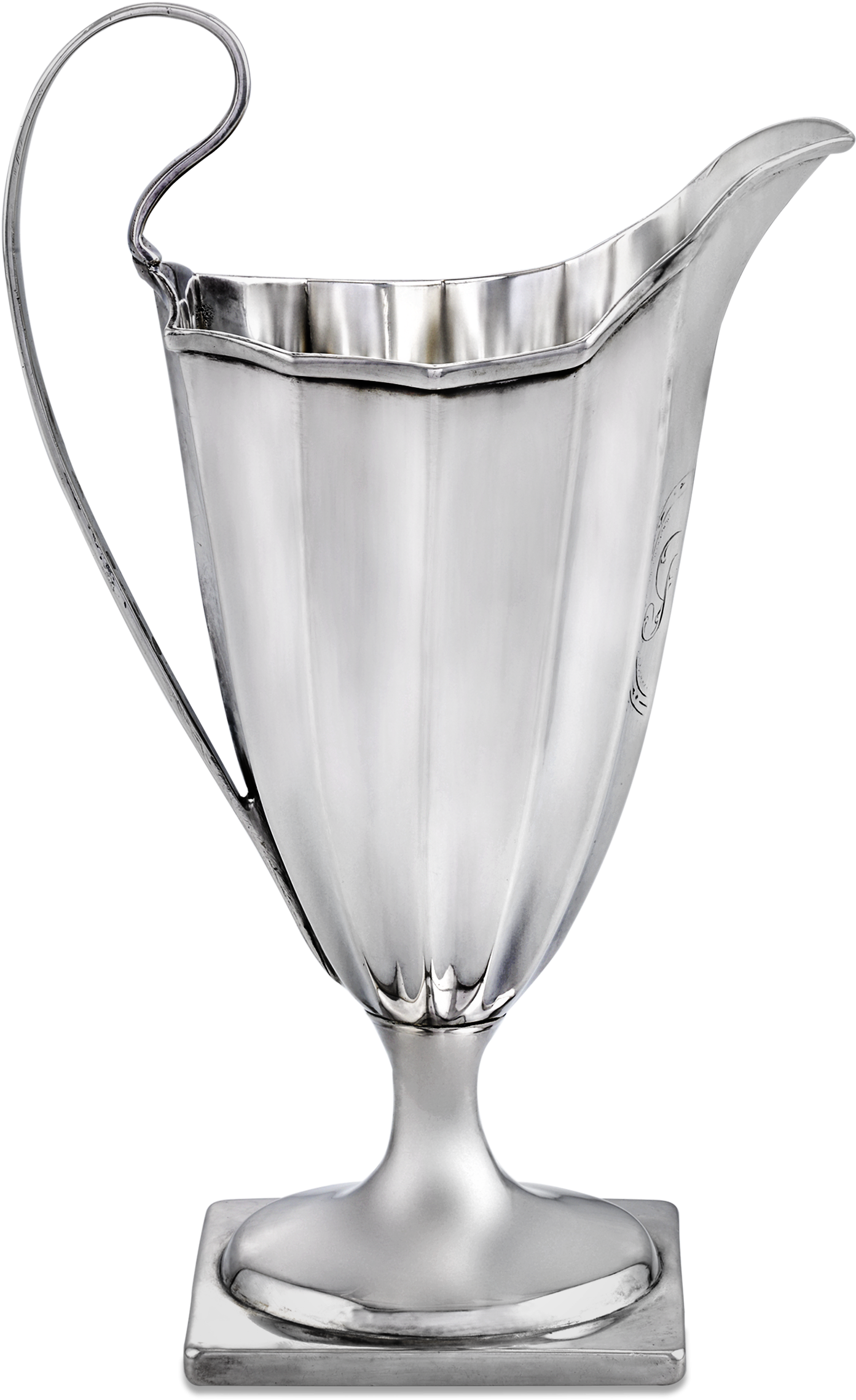 American Silver Creamer By Paul Revere - Trophy (2000x2500), Png Download