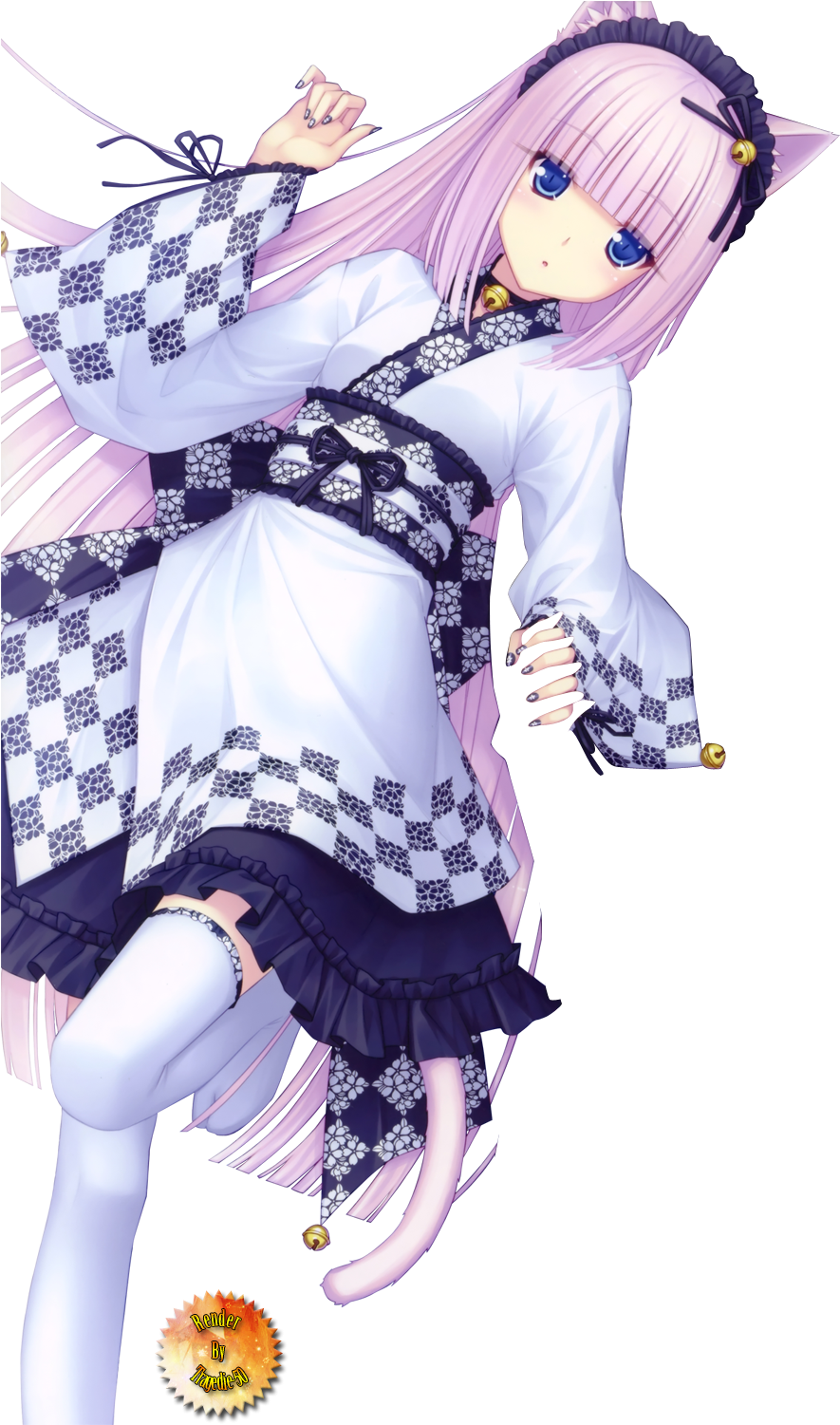 Demande De Render - Neko Paradise Vanilla Render (912x1500), Png Download