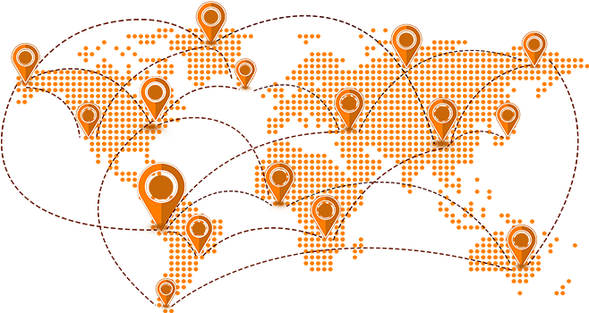 Conectate Con El Mundo De Manera Más Fácil Todo Regístrate - Nube Naranja Red Social (700x458), Png Download