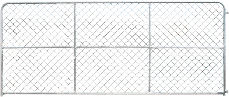 Greyson Chain Link Deer Gate - Chain-link Fencing (763x571), Png Download