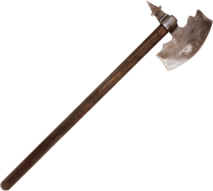 13th Century Battle Axe (741x741), Png Download
