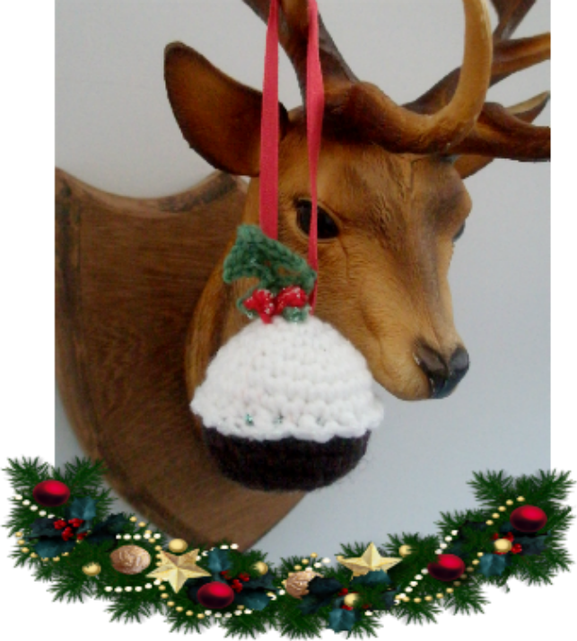 Diy Crochet A Christmas Pudding Tree Dec Part 2, Holly - Schuylkill County Fire Meme (643x714), Png Download