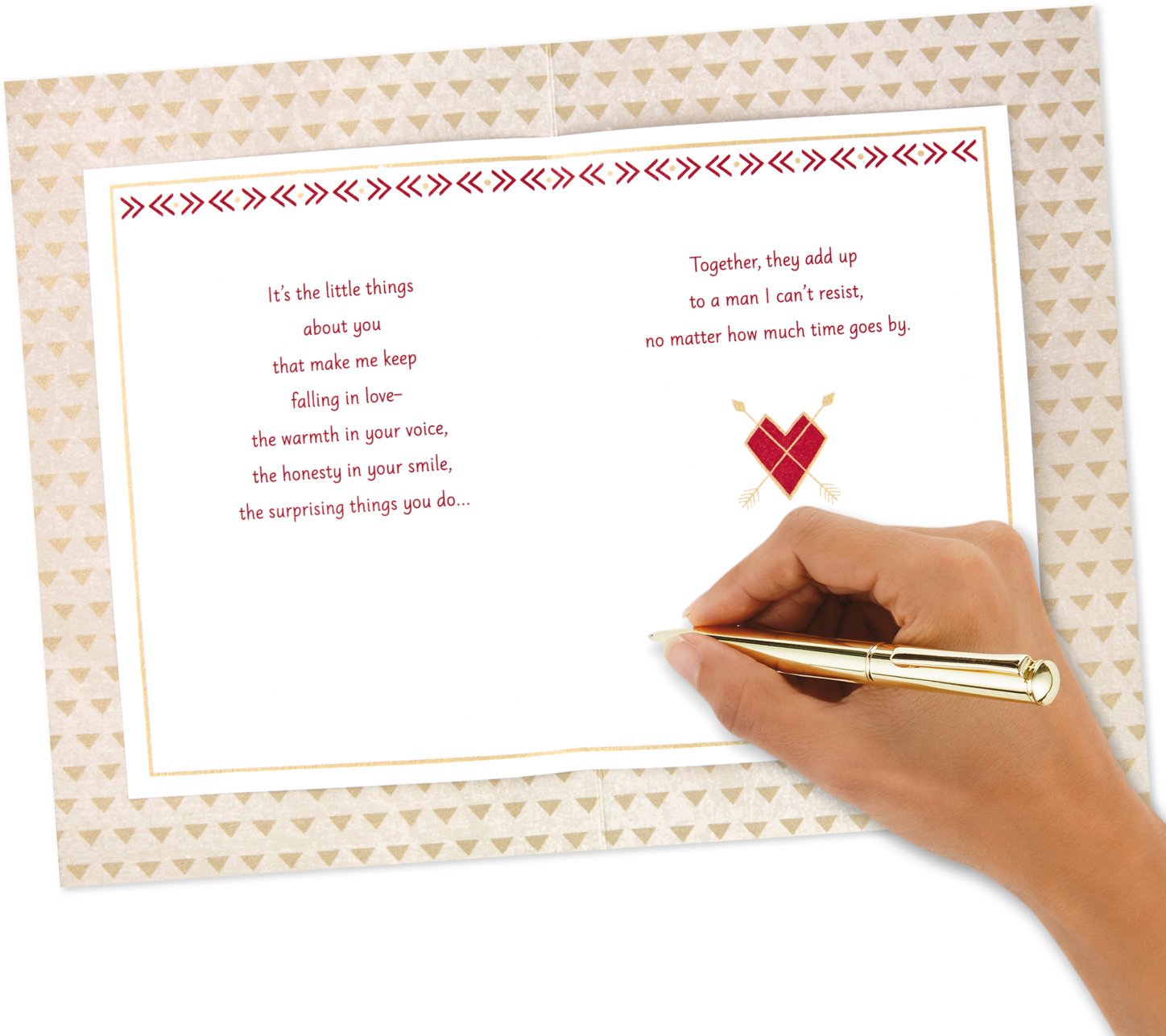 Card To The Man I Can't Resist Valentine's - Document (1470x1470), Png Download